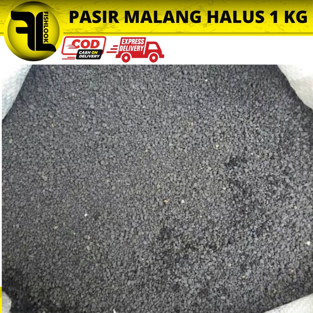 PASIR MALANG 0,5 SUPER HALUS PASMAL HITAM MERAH SUPER HALUS AQUASCAPE AQUARIUM CHANNA ARWANA PREDATOR