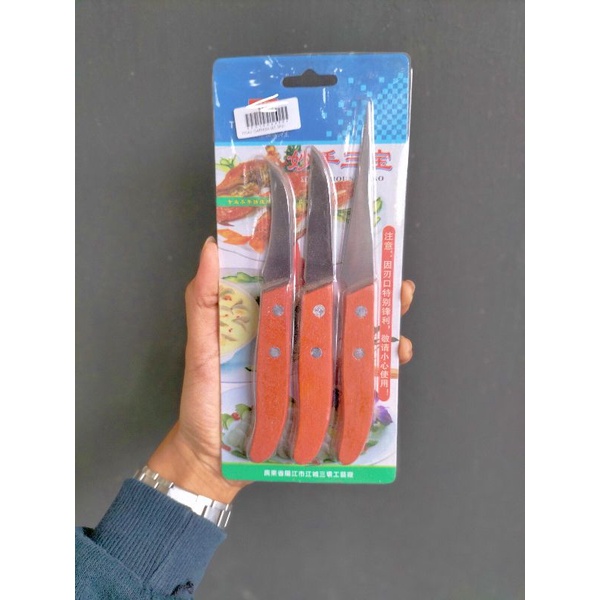 PISAU GARNISH SET 3 IN 1