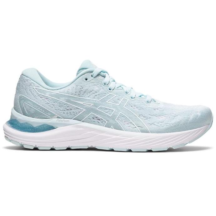 SEPATU RUNNING ASICS GEL-CUMULUS 23 BLUE AQUA ORIGINAL