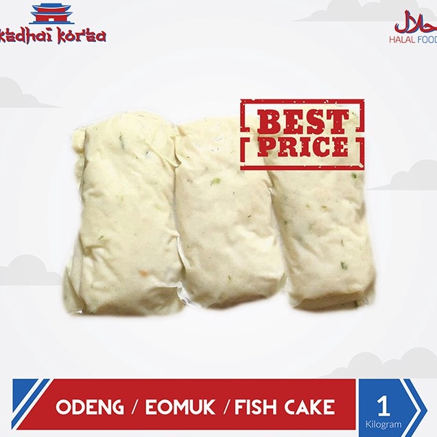 

✨ 7.7 Odeng Eomuk Fishcake Otak Otak Ikan Fish Cake Instan Halal 1000gr 1kg Kedhai Korea