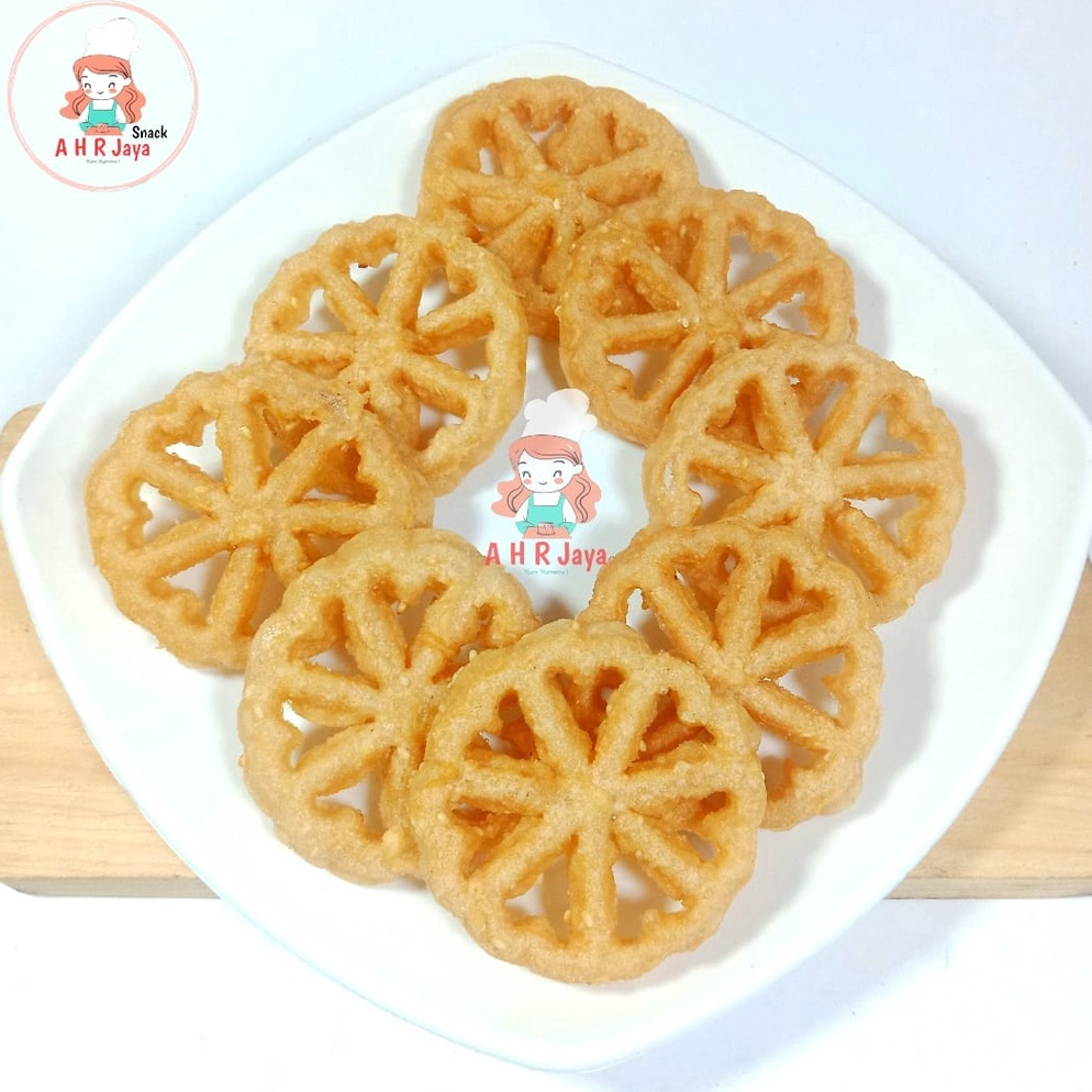 

Hot Sale.. Kue Kembang Goyang 250 Gram / KUE RODA / Kembang Goyang Khas Betawi / Kue Jadul 71