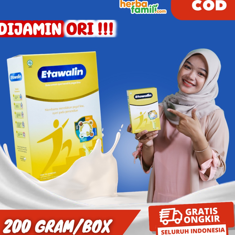 

Jangan Sampai Kehabisan!!!❄️ ETAWALIN 100% ORIGINAL | Susu Kambing Ori Official Store Asli Ampuh Atasi Nyeri Sendi Etawalin