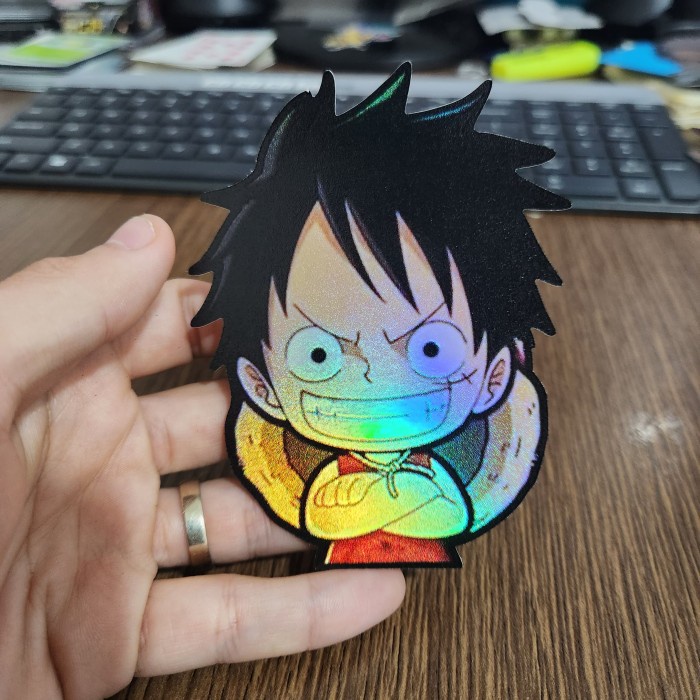 

Sticker Hologram Anime - PSH1781 - One Piece - Luffy