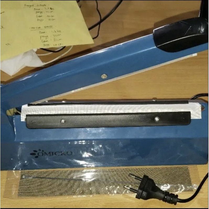 Impulse Sealer (Press Plastik) Omicko (200mm)/Pres Plastik Kemasan/Alat pres Plastik