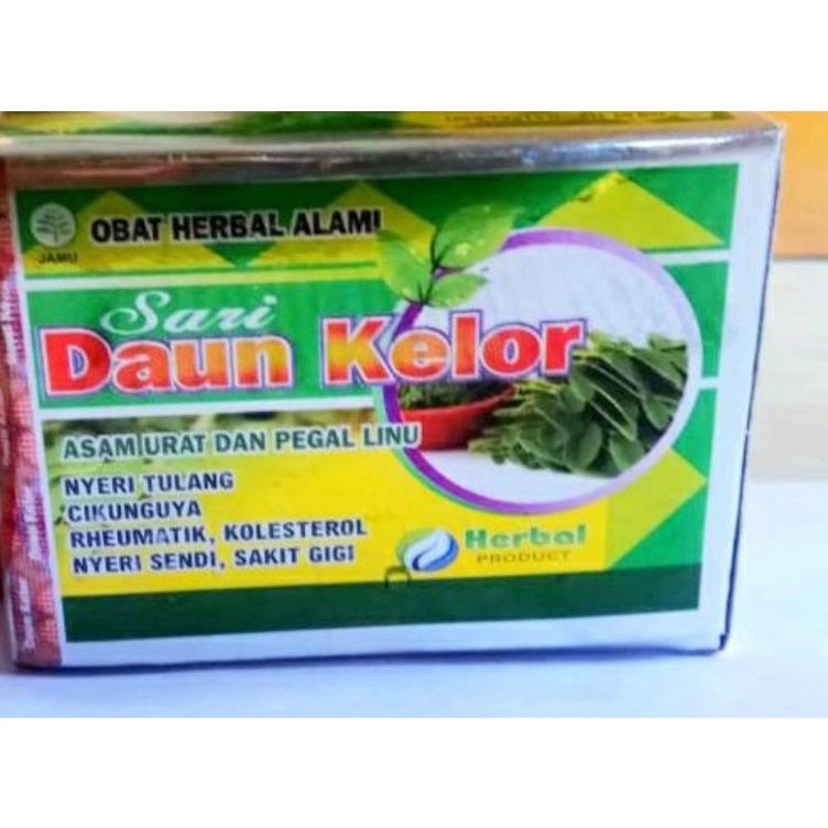 

[KODE PRODUK M7AOO7774] sari daun kelor kotak Original