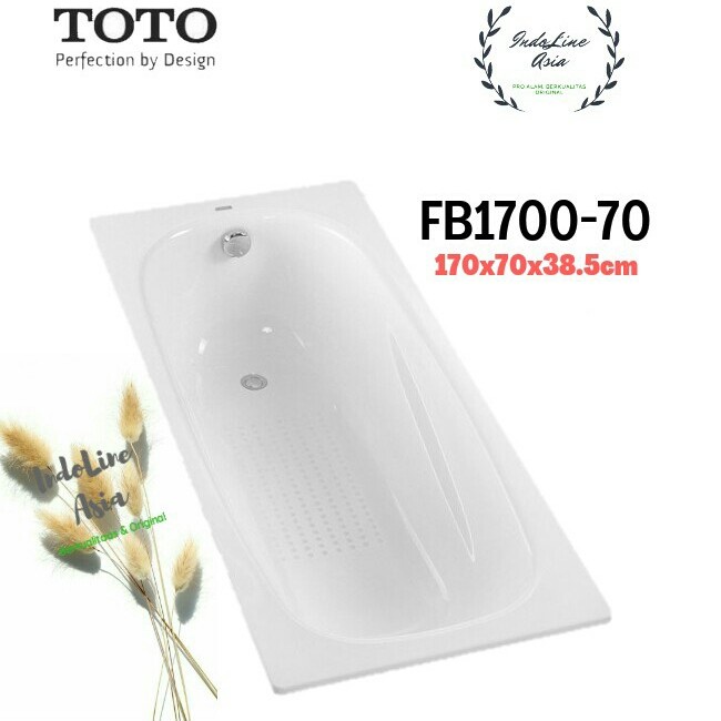 Terlaris Bathtub Toto Fb1700-70 / Bak Mandi Toto