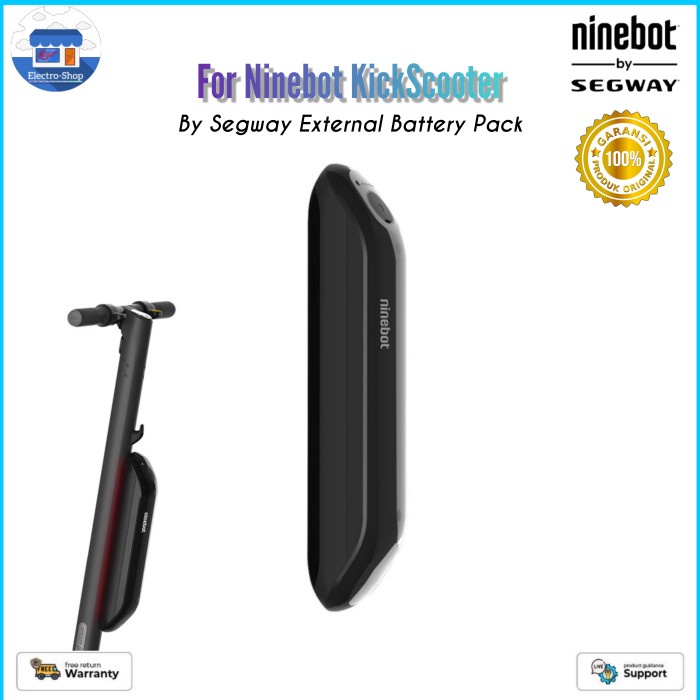 Terlaris Ninebot Battery External For Scooter EsE22 Batrai Pack By Segway