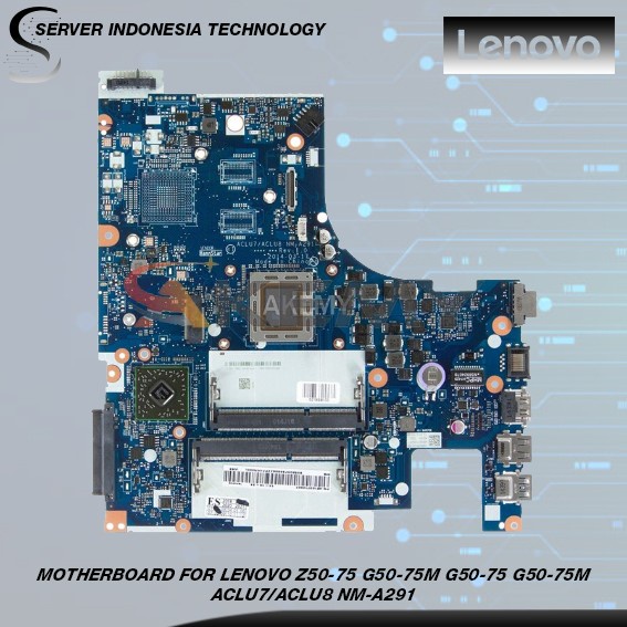 Terlaris Motherboard For Lenovo Z50-75 G50-75M G50-75 G50-75M Aclu7/8 Nm-A291