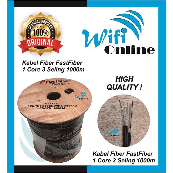 Kabel Fiber 1 Core 3 Seling 1000m