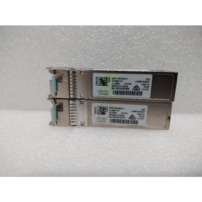 Cisco SFP+ BIDI 10G-BXU-I 10Km Cisco SFP+ BiDi 10G BXU I 10Km original