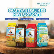 

NEW ARRIVAL A35 HAVERJOY HAVERMOUT AUSTRALIAN OATS 500 GRAM MAKANAN SARAPAN SEHAT MAKANAN INSTAN DIET TINGGI SERAT DAN ZAT BESI パ