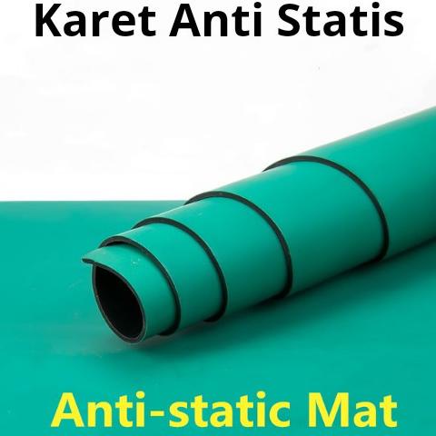 

Karet Anti Statis 2mm x 100cm x 100cm - Rubber Insulation Mat Statik