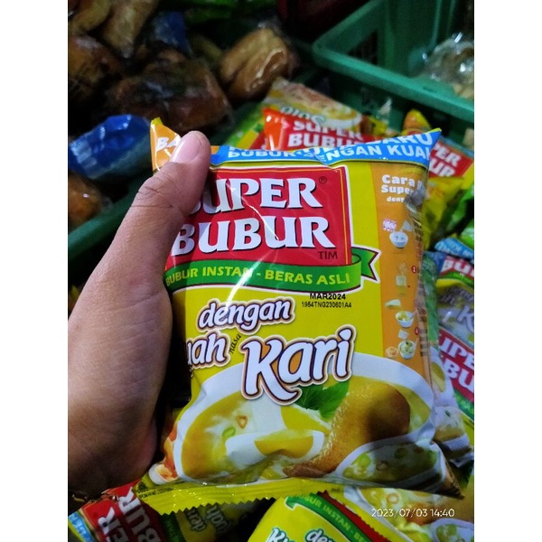 

Super Bubur Rasa Kuah Kari 49g