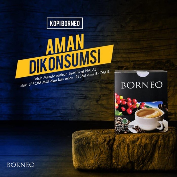 

Kopi Borneo Kopi Pede - Kopi Stamina Pria Dewasa BPOM