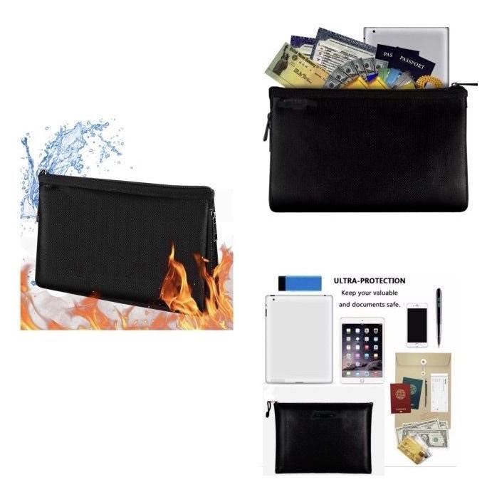 

Tas dokumen , pasport , ijazah dll anti api / anti fire document