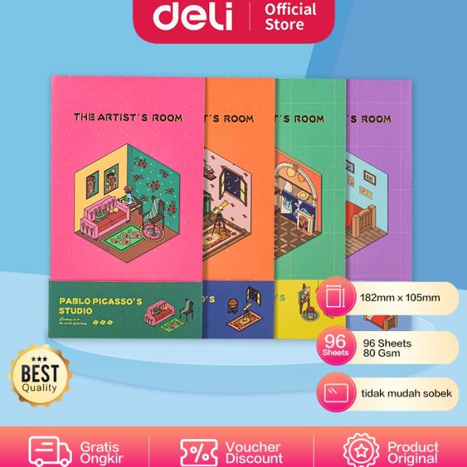 

Deli Cute Planner Notebook / Buku Agenda Design Lucu 96Lbr 80Gsm Sz056