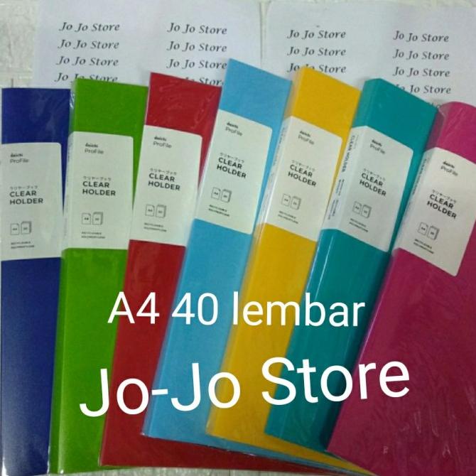 

DAIICHI. CLEAR HOLDER A4-40 Lembar