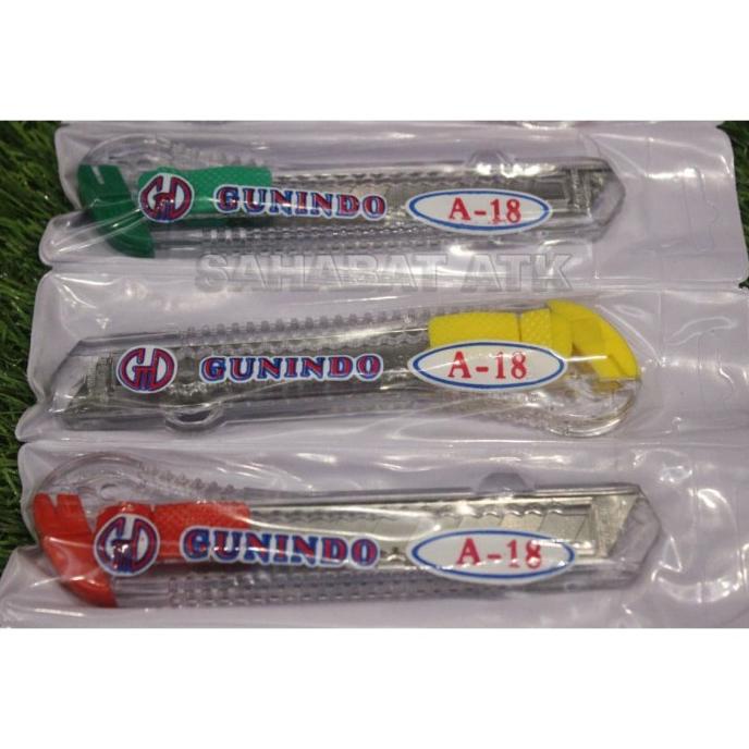 

GUNINDO CUTTER A-18 / CUTTER BESAR TRANSPARAN / CUTTER MURAH
