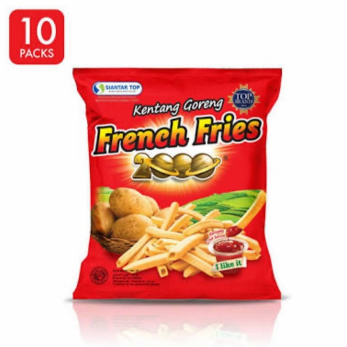 

French Fies 2000 Kentang Goreng Eceran 1000/ 1 Renceng 10Pcs Diskon