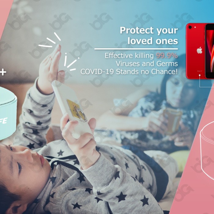 Bestlife Uvc Sterilizer Box Portable / Uvc Sterilizer Handphone