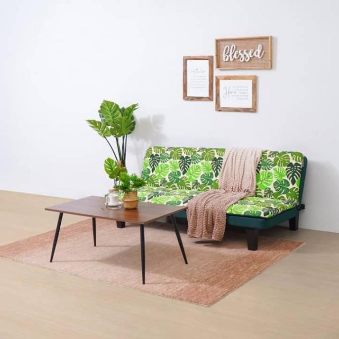 Sofa Bed Minimalis Informa Monstera Sofa Tidur Fabric Sofa Ruang Tamu Charming.Style