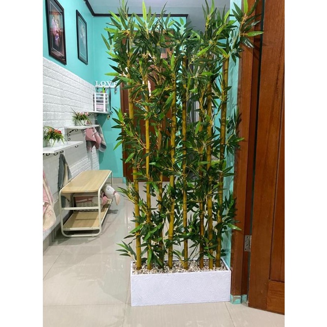 Bambu Partisi Penyekat Ruangan - Bambu Paristi Artificial