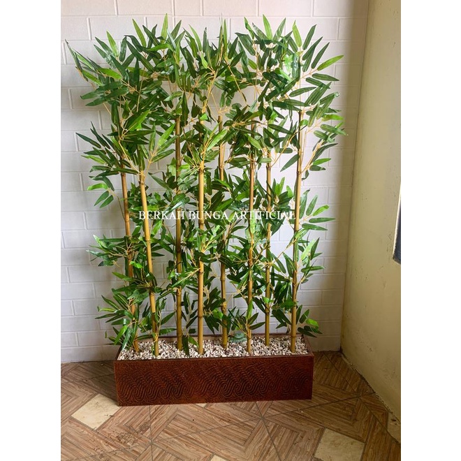 Bambu Partisi 2Meter- Penyekat Ruangan- Partisi Ruangan- Artificial