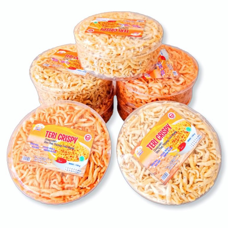 

☐ Teri Crispy kualitas Super 150 Gram- Teri Krispi Non MSG & Pengawet/ cemilan teri/ camilan teri ㅬ
