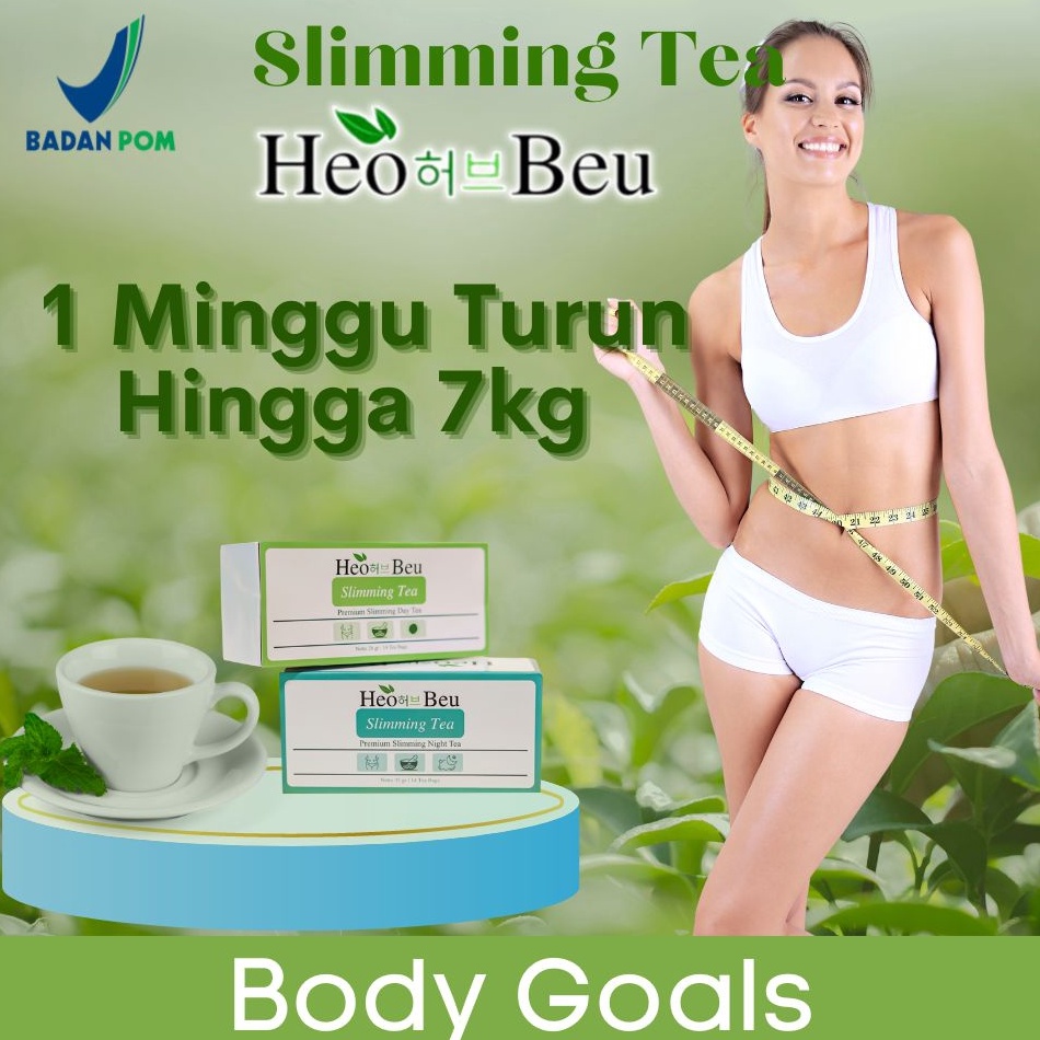 

➘ Teh Heo Beu Slimming Tea Original Pelangsing Herbal Day & Night Tea Teh Heobeo Pelangsing Teh Diet Penurun Berat Badan ヺ