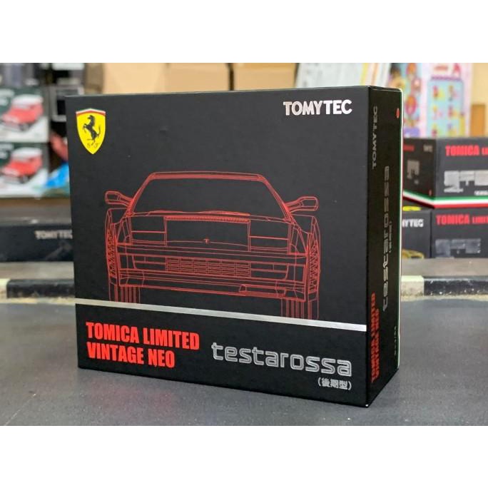 Tomica Limited Vintage Neo Ferrari Testarossa Merah