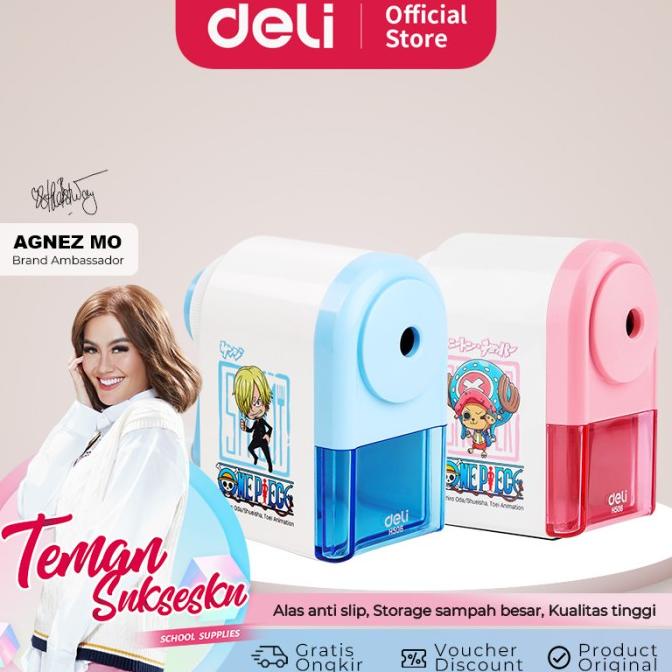 

Deli Pencil Rotary Sharpener / Rautan Putar Edisi One Piece Eh506