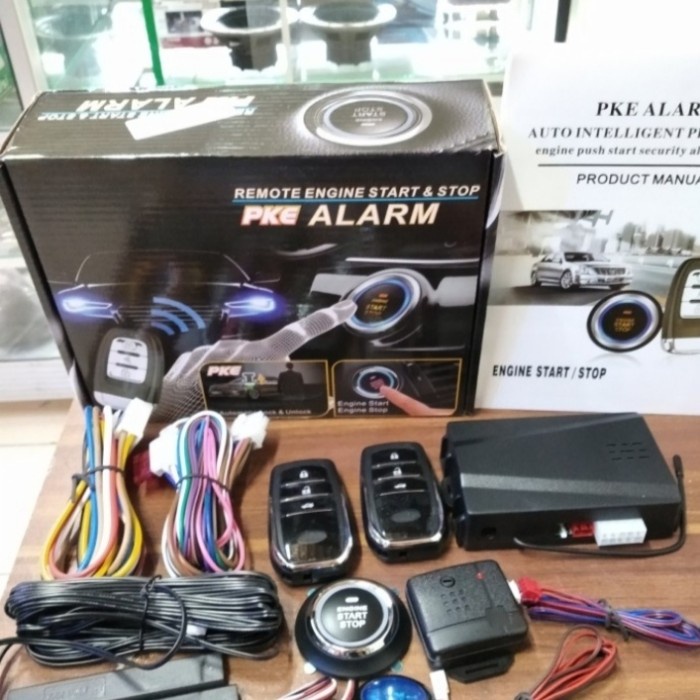 Terlaris Promo Keyless Pke/Engine Start Stop Mobil/Alarm Pke/Alarm Mobil