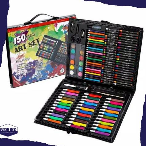 

Crayon Set 150/168/208 pcs Alat Gambar Alat Tulis & Lukis Menggambar Melukis Anak