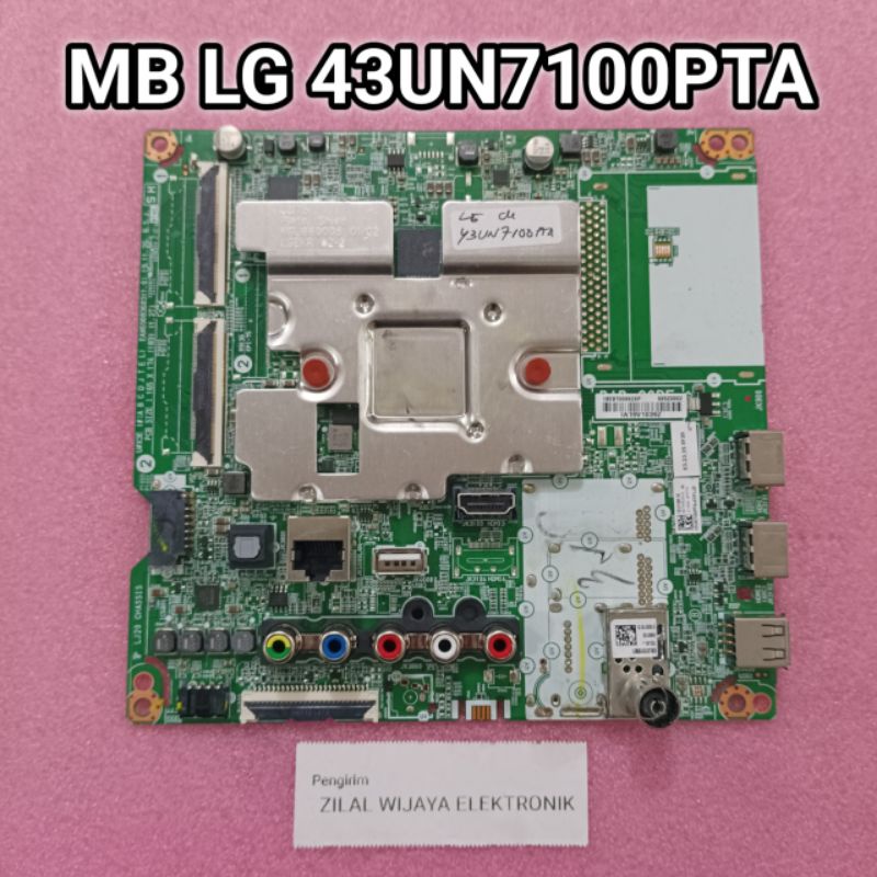 LG 43UN7100PTA - MB - MAINBOARD - MOTHERBOARD - MOBO - MESIN TV - MB TV LG - TV LG