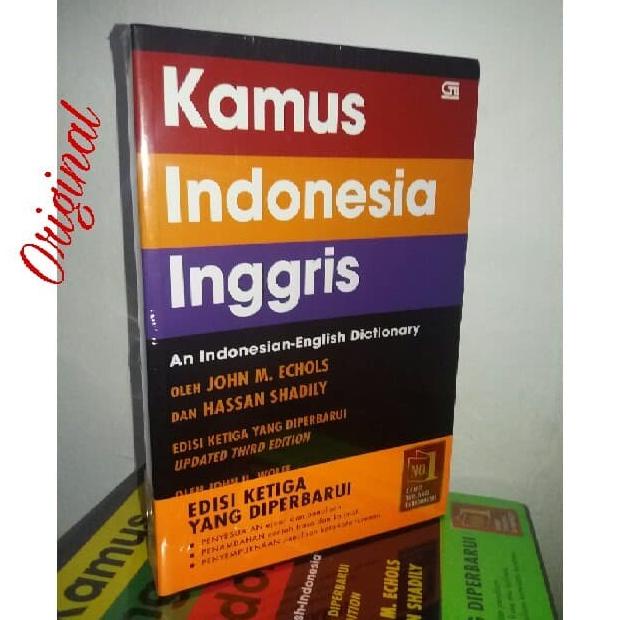 

Kamus Bahasa Indonesia Inggris John Echols ( Soft Cover (