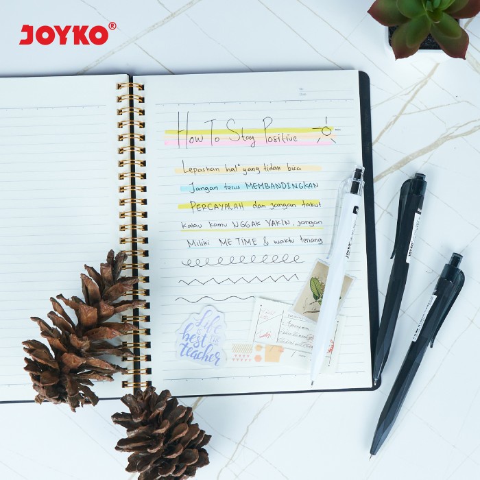 

Gel Pen Pulpen Pena Jel Joyko Gp-340 Stone 0.5 Mm