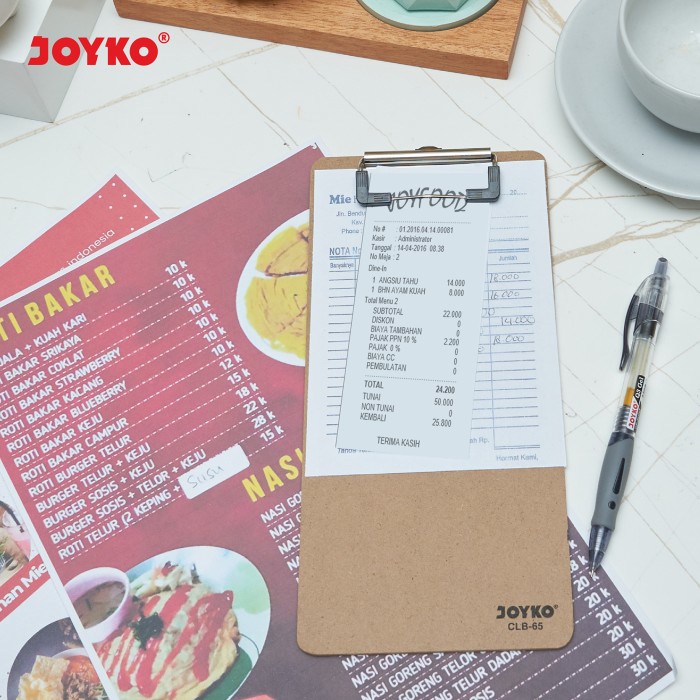 

Clipboard / Papan Jalan / Alas Ujian Joyko Clb-65