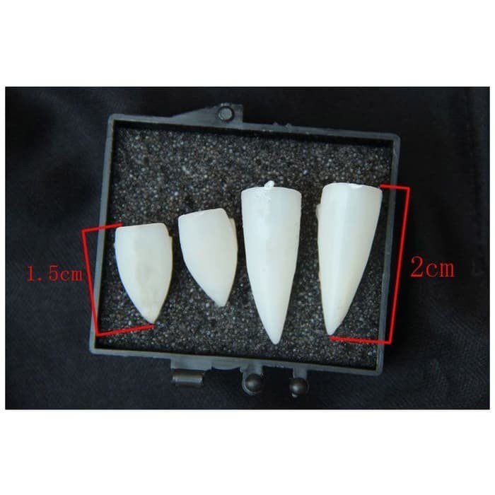 Terlaris Gigi Taring Palsu / Gigi Vampire Drakula Hallowen