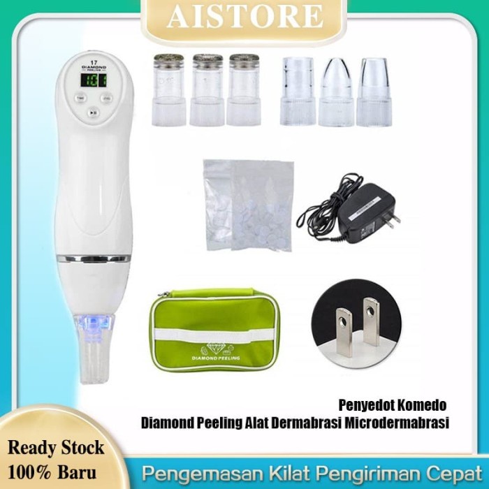 Terlaris Penyedot Komedo Alat Dermabrasi Microdermabrasi Diamond Peeling