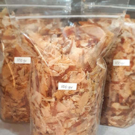 

[KODE PRODUK 6QJRV6162] KATSUOBUSHI / CAKALANG SERUT ECER 100gr