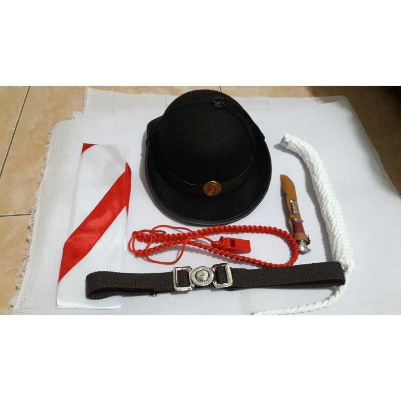 Atribut Pramuka Sd Putri Penggalang. Siap Pake.