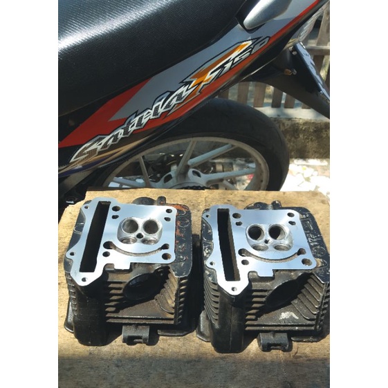 Paket head satria fu porting harian touring race full isi tinggal pasang bisa request