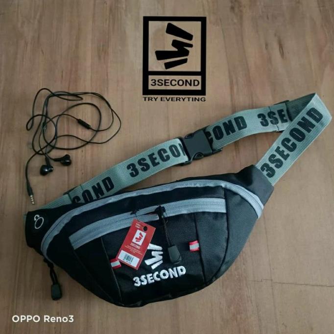 Tas Slempang Pria Waistbag Three Second not Eiger Murah