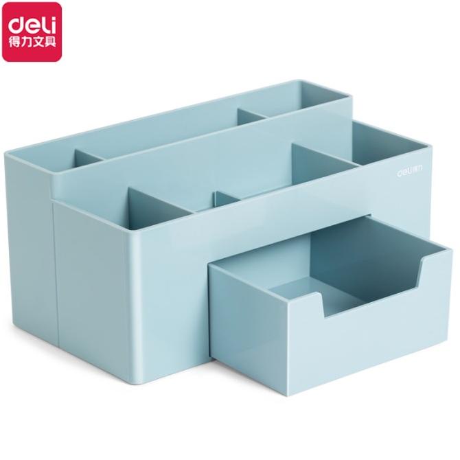 

Deli Desk Organizer / Rak Pulpen Kosmetik Serbaguna 7 Tempat 891X