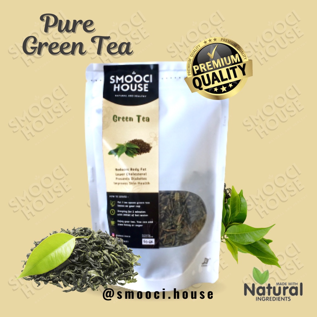 

Teh Hijau Organik | Pure Green Tea OP 50gr