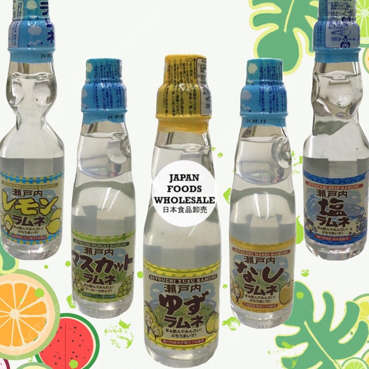 

[KODE PRODUK W7ZAD9664] Saito Inryo Setouchi Ramune / minuman jepang / soft drink / minuman impor