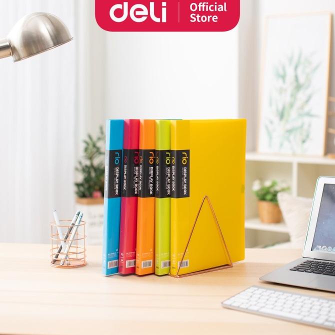 

Deli Eb01202 Display Book/Clear Holder-Rio Fc 30P 5C