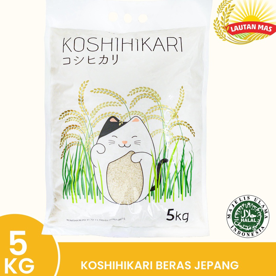 

Terlaris Koshihikari Beras Jepang 5KG