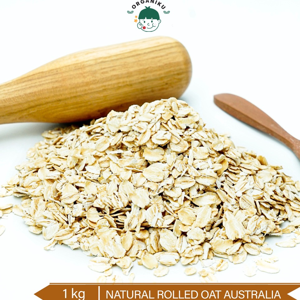 

[KODE PRODUK 9YZVT8368] Natural Rolled Oat (Australia) 1kg