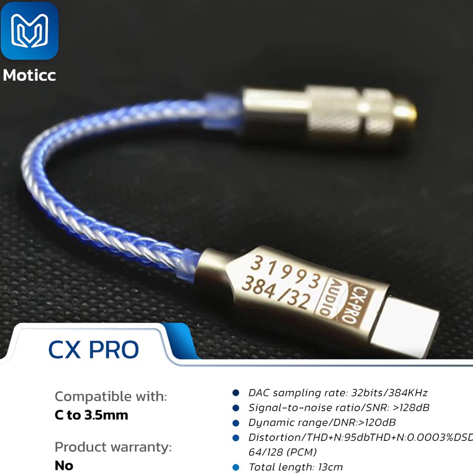Murah CONEXANT CX31993 CX-PRO DAC Type C to 3.5mm Amplifier Chip Decoding Not Jcally JM6 Best